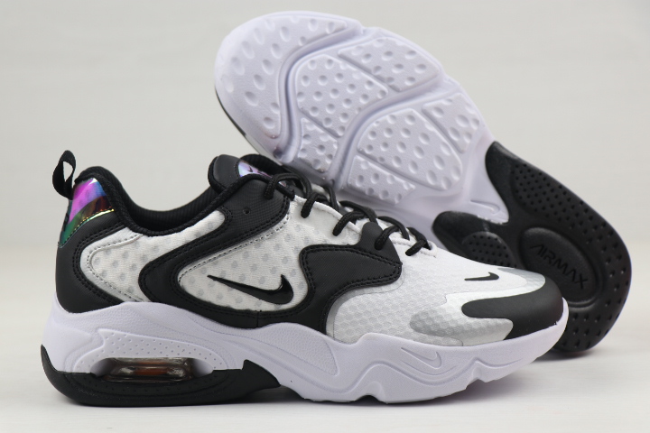 Nike Air Max Advantage 4 White Black Shoes - Click Image to Close